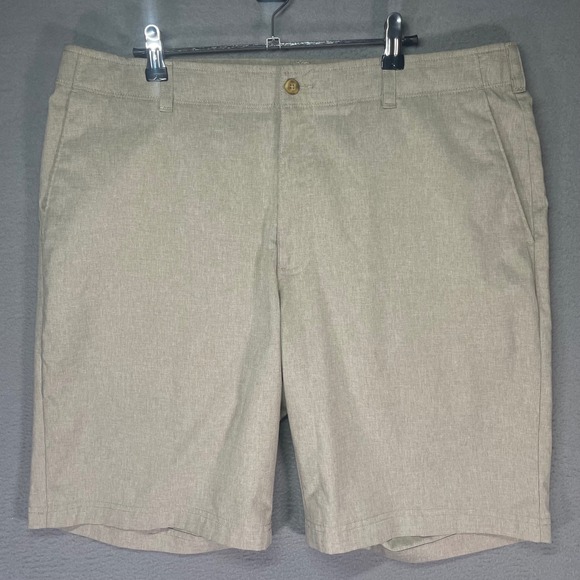 Ben Hogan Other - Banana Republic Mens Shorts Size 38 Beige Stretch Flat Front Chino 9 In